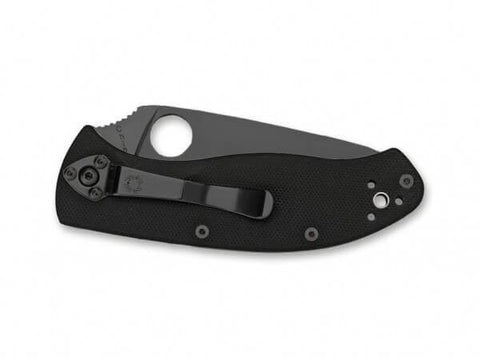 Briceag Spyderco Tenacious Black Plain