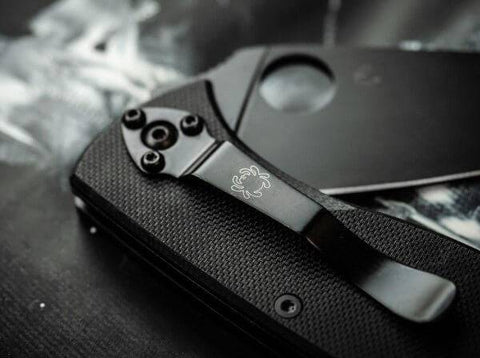Briceag Spyderco Tenacious Black Plain
