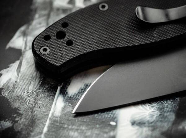 Briceag Spyderco Tenacious Black Plain