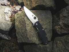 Briceag Spyderco Tenacious Satin Plain