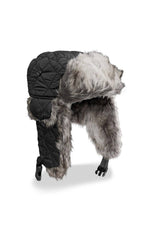 Caciula De Iarna Kunstpelz Black