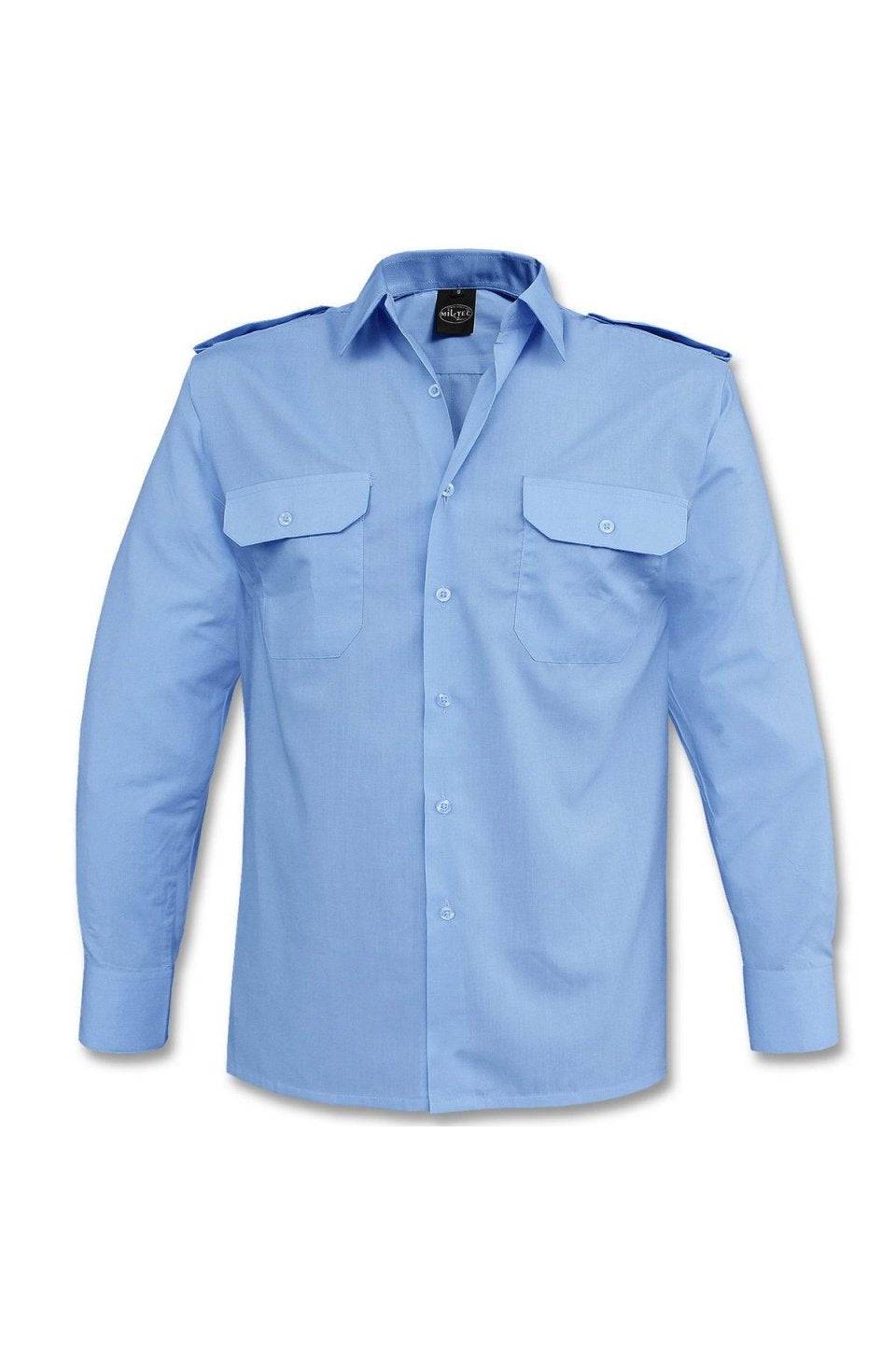 Camasa Politie Maneca Lunga Bleu