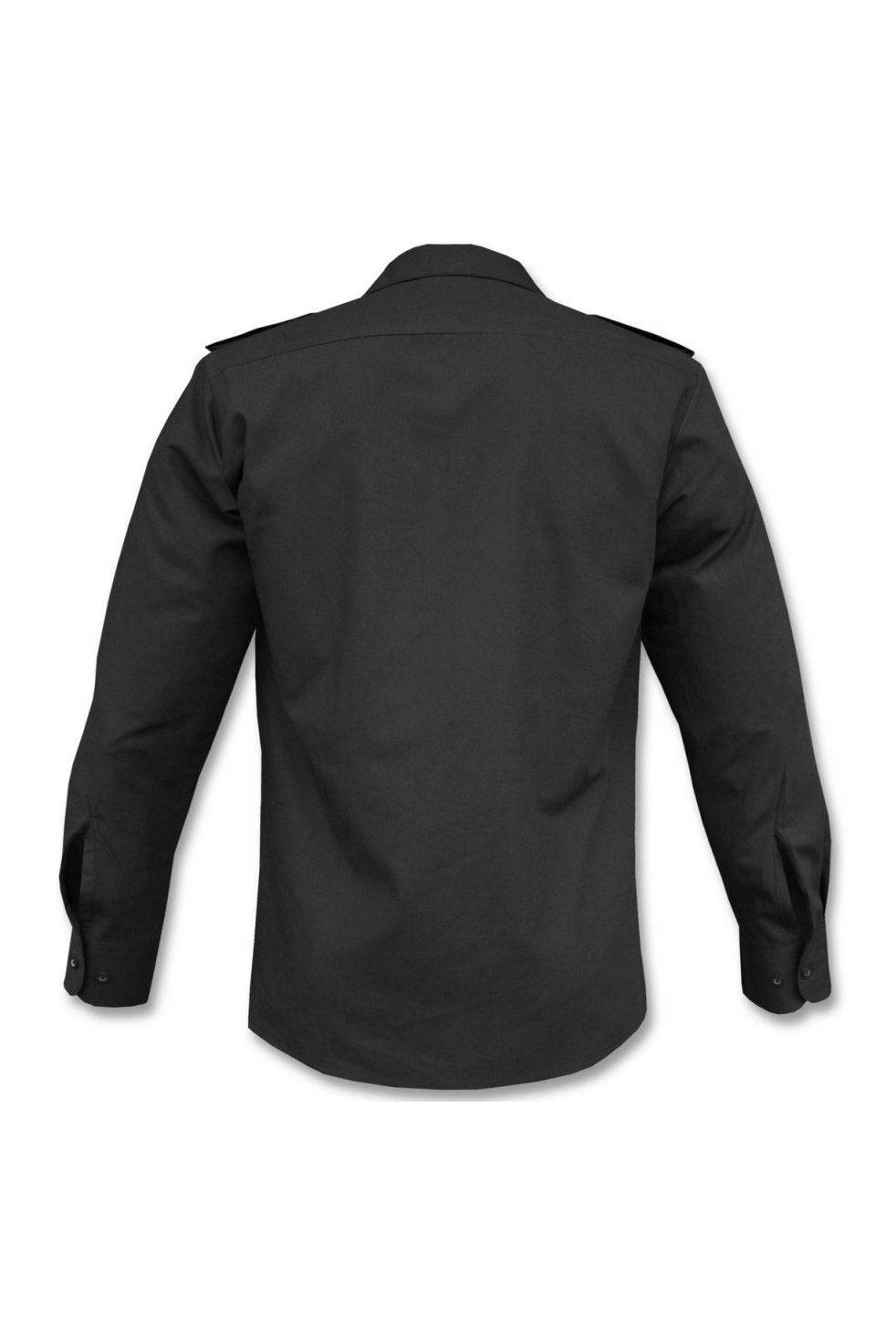 Camasa Politie Maneca Lunga Neagra
