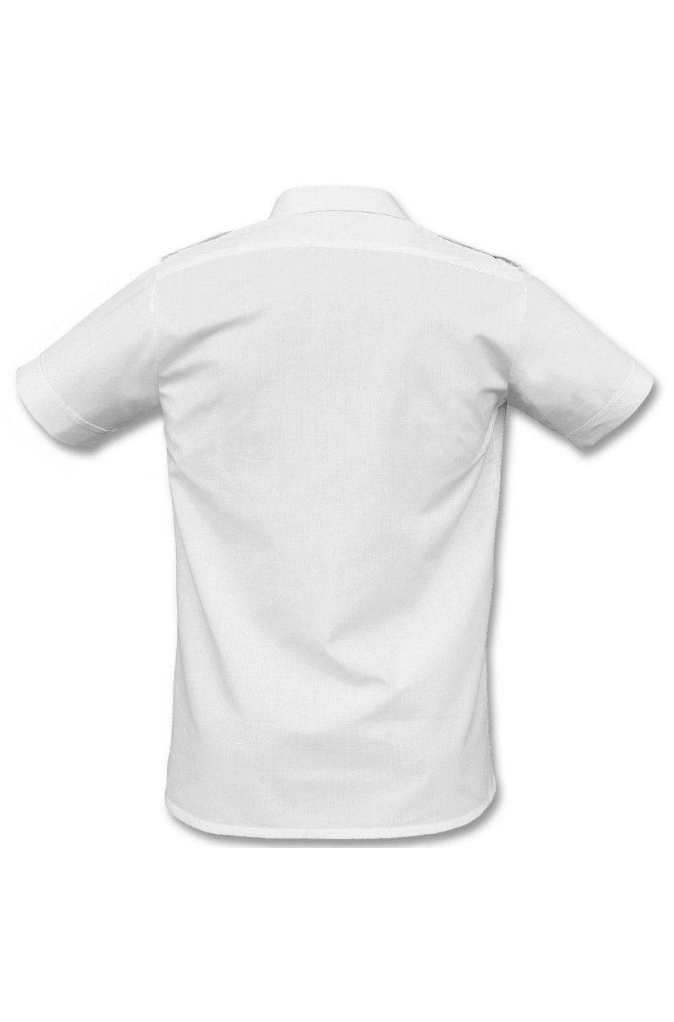 Camasa Politie Maneca Scurta Alba