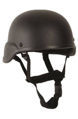 Casca Combat Fibra De Sticla - Neagra