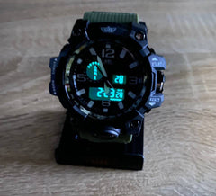 Ceas Shock Digital Uzi Oliv