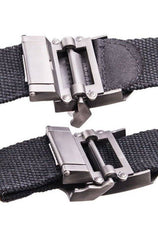 Centură Neagră „NAVY SEAL” – Design Sobru, Cataramă cu Emblemă și Lățime Tactică de 3,8 cm