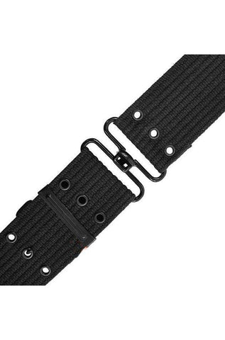Centură Tactică US Black Import – 5,5 cm, Închidere Metalică, Reglabilă Pas cu Pas