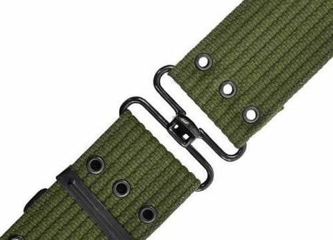Centură Tactică US OD Import – 5,5 cm, Prindere Metalică, Reglaj Progresiv