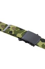 Centură Web „Flecktarn” din Bumbac – Camuflaj Germanic, Durabilitate Tactică, Reglabilă