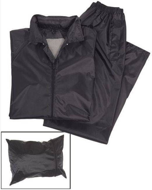 Costum Ploaie Negru