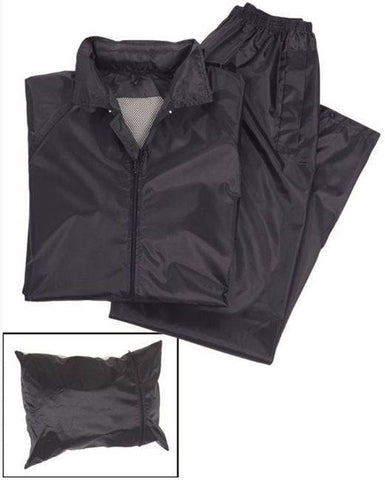Costum Ploaie Negru