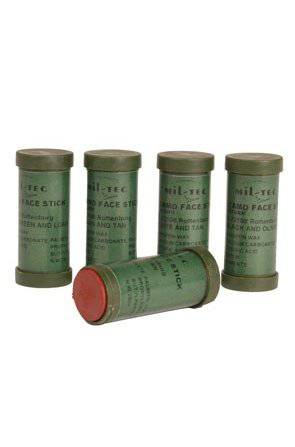 Crema De Camuflaj In 2 Culori Oliv-Negru
