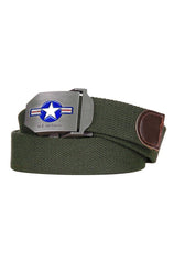 Curea Web Belt Style 10 Usaf Wwii Oliv