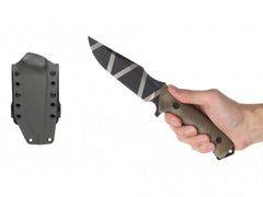 Cutit Militar M311 Spelter Camo Oliv Anv Knives Anvm311-026