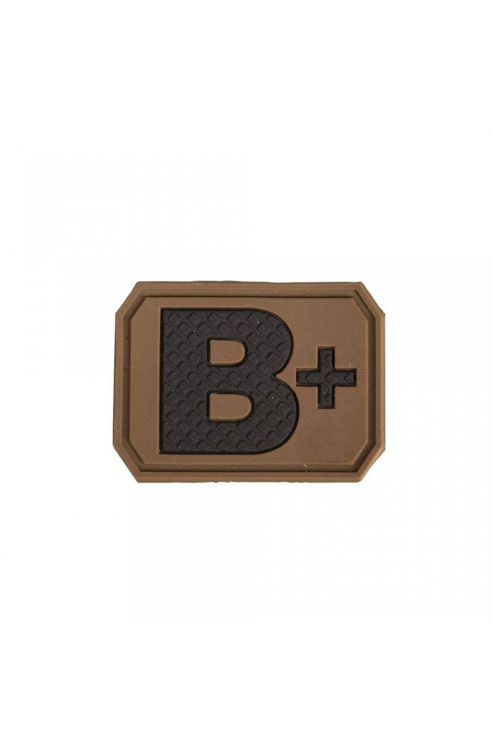 Dark Coyote 3D Blood Type Patch B Positive