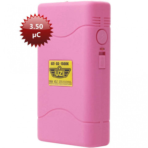 Electrosoc Autoaparare 1,5 Milioane De Volti Reincarcabil - Uzi Pink