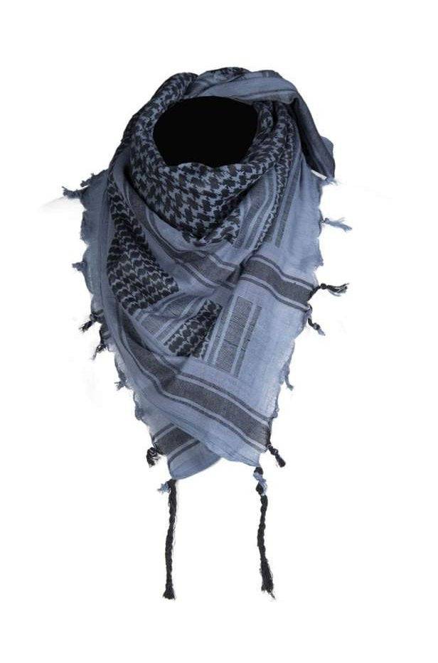 Esarfa Shemagh Blue-Black