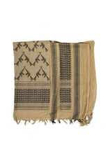 Esarfa Shemagh Rifles Kaki-Black