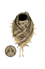 Esarfa Shemagh Rifles Kaki-Black