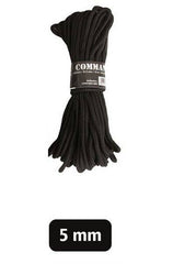 Funie Commando 5Mm Negru