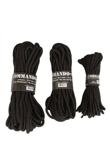 Funie Commando 7Mm Negru