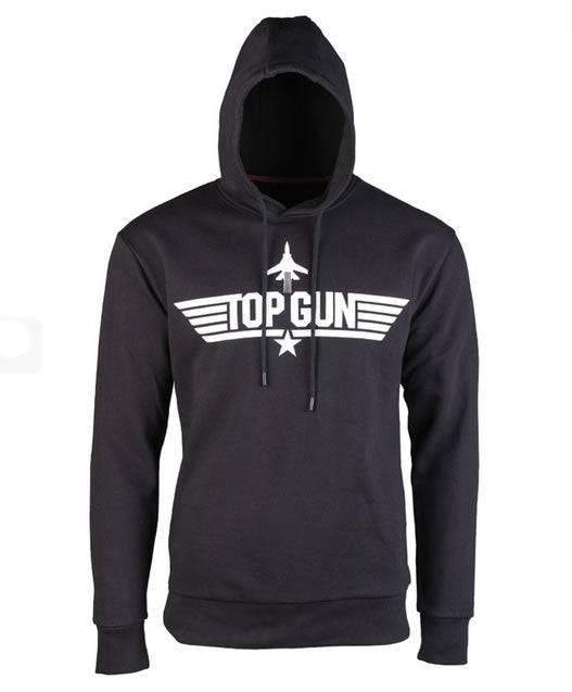 Hanorac Cu Gluga M.Druck "Top Gun" Black