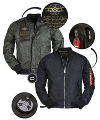 Jacheta Aviator Us Ma1 Summer Black