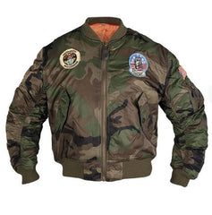 Jacheta Copii Ma1 Cu Embleme Woodland