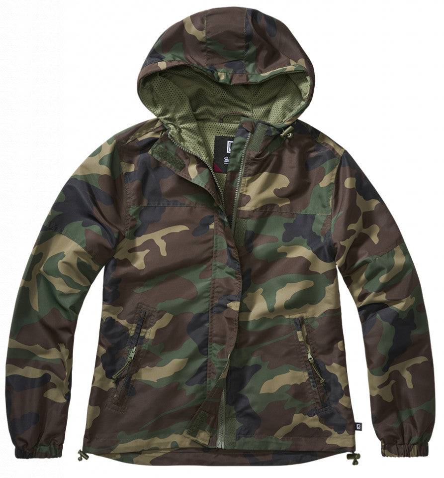 Jacheta Dama Brandit Summer Windbreaker Woodland