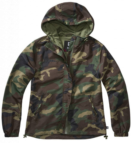 Jacheta Dama Brandit Summer Windbreaker Woodland
