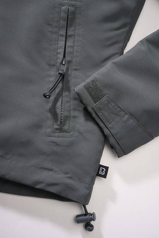 Jacheta Dama Brandit Windbreaker Grey