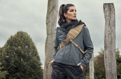 Jacheta Dama Brandit Windbreaker Grey