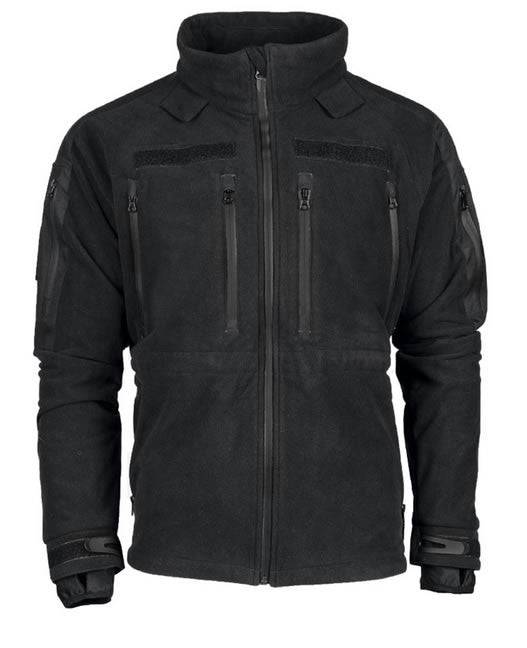 Jacheta Fleece Mil-Tec® Plus Black