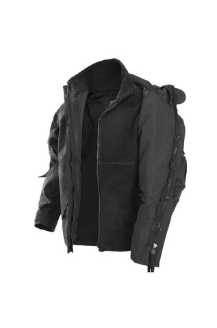Jacheta Impermeabila Mil-Spec Mit Fleece Neagra