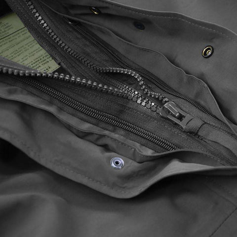Jacheta Impermeabila Mil-Spec Mit Fleece Neagra