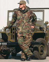 Jacheta Impermeabila Us Camuflaj Woodland