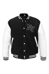 Jacheta Ny Baseball Black-White
