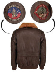 Jacheta Piele Top Gun Maro