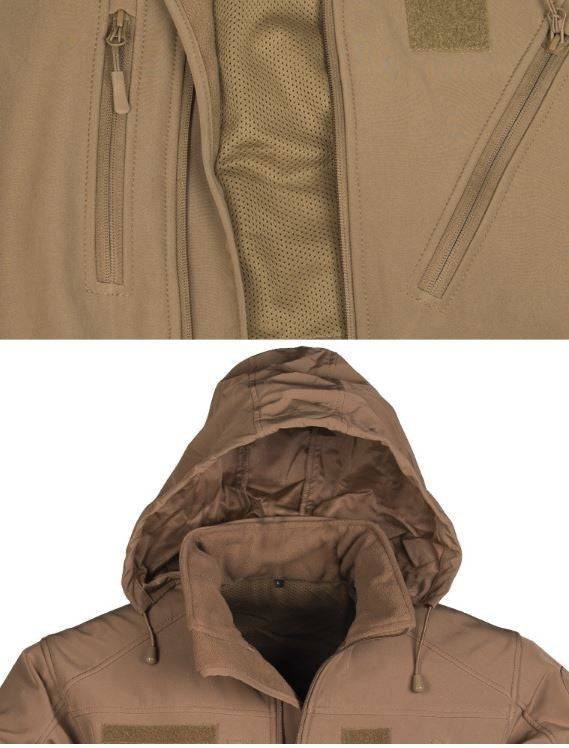 Jacheta Softshell Scu 14 Dark Coyote