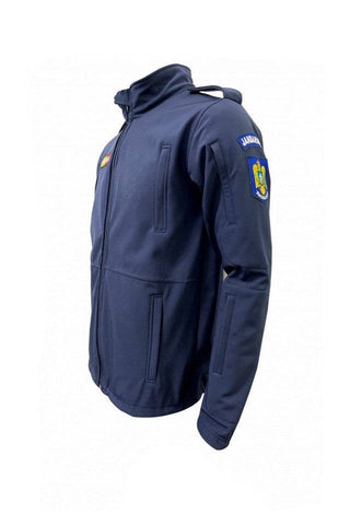 Jacheta Softshell Unisex PRO Cu Gluga Si Mesada Jandarmeria Romana