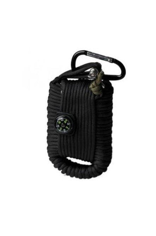 Kit Supravietuire Paracord Black Large