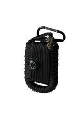 Kit Supravietuire Paracord Black Large