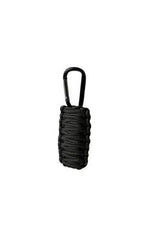 Kit Supravietuire Paracord Black Small