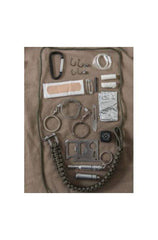 Kit Supravietuire Paracord Oliv Large