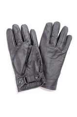 Mănuși Germane Căptușite din Piele – BLACK – Stil Clasic, Confort Termic