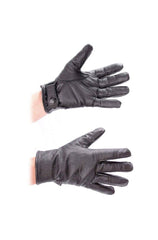 Mănuși Germane Căptușite din Piele – BLACK – Stil Clasic, Confort Termic