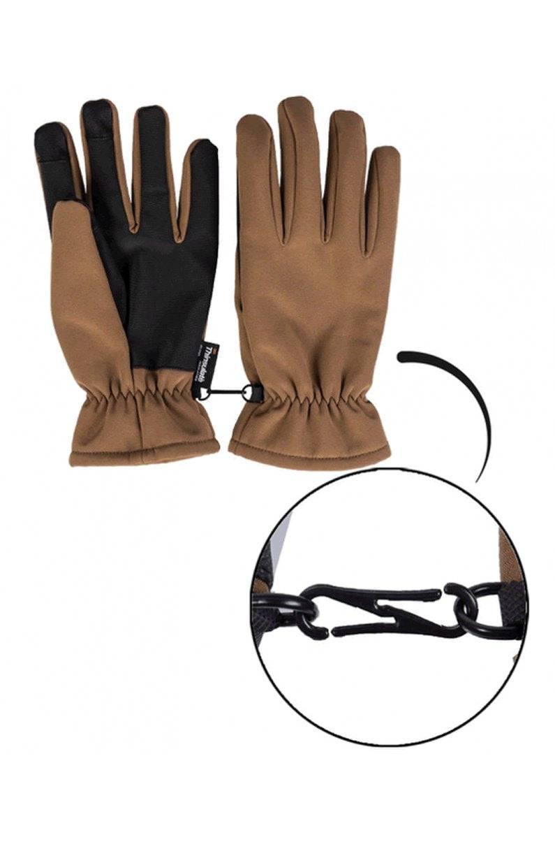 Manusi Softshell Dark Coyote Thinsulate