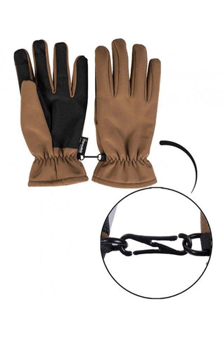 Manusi Softshell Dark Coyote Thinsulate