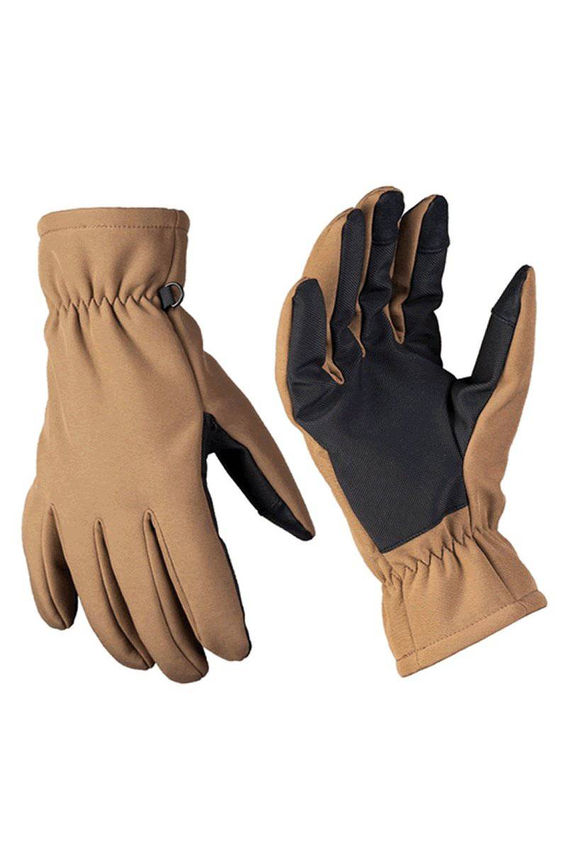Manusi Softshell Dark Coyote Thinsulate